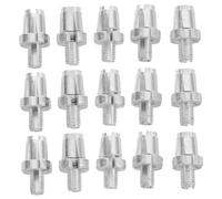 ROMISBABA 15pcs Aluminum Alloy Brake Cable Adjuster Screws for Fixed Gear Bicycle Lightweight Durable Mountain and Road Bike Accessories with Quick Installation