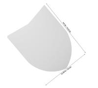 ROMISBABA 15pcs Blank Paperboard Shields for DIY Crafts Lightweight and Friendly Fake Shields for Knight Party Decorations Dramatic Play Dress Up Costumes and Artistic Expression Activities