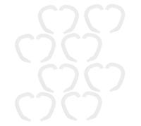 ROMISBABA 16pcs Silicone Ear Corrector for Protruding Ear Correction White External Support Tape for Newborns Shape Correction and Improvement