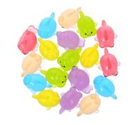 ROMISBABA 18pcs Mini Luminous Resin Goldfish Figurines for Aquarium Decor DIY Micro Landscape Accessories Glow in Dark Tiny Fish Ornaments for Home and Fish Tank Decoration