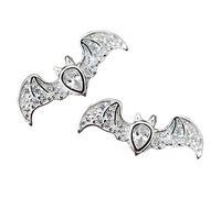 ROMISBABA 1Pair Gothic Bat Earrings for Women Stylish Small Ear Studs for Halloween Delicate Animal Design for Teens and Hypoallergenic and Fashionable Ear Jewelry