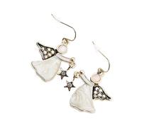 ROMISBABA 1Pair Little for Creative Dangle Ear Drops Cute Ear Hooks Stylish Jewelry for Everyday Wear present for Birthdays and Valentine Day