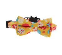 ROMISBABA 1pc Cat Collar Bell Cute Bowknot and Skin-friendly Material for Cats and Puppies for Parties and Everyday Use