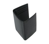 ROMISBABA 1pc Large Capacity Men Carbon Fiber Short Purse Multiple Card Slots Stylish Practical Multi-Functional Wallet for Everyday Use for Birthdays Father's Day