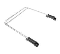 ROMISBABA 1Pc Stainless Steel Electroplating Foot Rest for Office Chair Ergonomic Leg Supporter Under Desk Footstool Accessory for Home Work Comfort