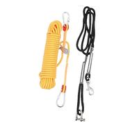 ROMISBABA 1Set Heavy Duty Dog Runner Cable Camping Tie for Dogs Durable Pet Accessory for Outdoor Adventures Provides Safety Freedom for Your Dog