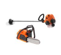 ROMISBABA 1Set Miniature Chainsaw Model Realistic Gardening Tool for Dollhouse Micro Landscape Decoration Durable Mini Garden Chainsaw for Creative Lawn Mower Ornament