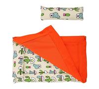 ROMISBABA 1set Reptile for Pets Cozy Bearded Dragon Bed with Pillow Blanket Fleece Material Easy to Clean Maintain for Lizards Animals