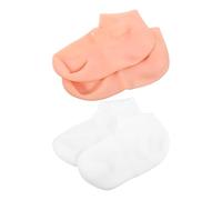 ROMISBABA 2 Pairs Moisturizing Socks for Women Sebs Material with Abrasion Resistance and Heal Chapped Skin Features for Long Time Wearing and Outdoor Travel