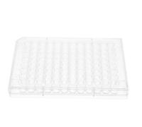 ROMISBABA 2 Pcs 96-well Tissue Culture Plate Lid Laboratory Cell Culture Plate for Cell Adhesion Disposable for and Lab Experiments