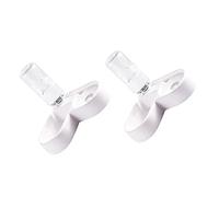 ROMISBABA 2 Pcs Automatic Pet Waterer Bowl Slip Small Medium Dog Cat Rabbit Feeder with Dust Nozzle Partition Easy Clean Drinking Tool for Pets