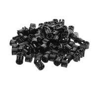 ROMISBABA 200pcs Plastic Garment Marker Clips Round Coding Labels for Pants Shirt Hangers Reusable Lightweight Tags Compatible with Various Hanger Styles for Clothing Organization