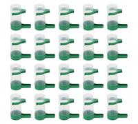 ROMISBABA 20pcs Bird Water Dispenser Cups for Parrots and Small Birds Automatic Waterer Design Easy to Clean for Birdcages Small Material