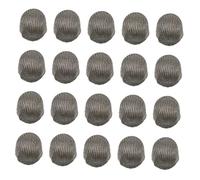 ROMISBABA 20pcs Conductive Fiber Stylus Pen Replacement Heads High Sensitivity Capacitive Touch Tips Soft Microfibre Fiber Caps for Tablets Smartphones Precise and Protective Pen Caps