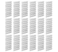 ROMISBABA 20pcs Galvanized Pronged Truss Plate Connector for Wood Connections with Nail-Tooth Design, Corrosion Resistant Heavy Duty Brace for Decks and Ceilings, Reducing Labour