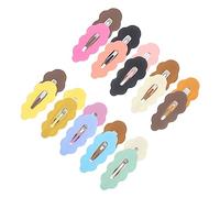 ROMISBABA 20pcs Snap Hair Clips Candy Color Gradient Hairpins Hair Accessories for Women for Everyday Styling and