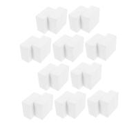 ROMISBABA 20pcs Square Foam Cake Dummy for Beginners Stable Polystyrene Base for Fondant Practice DIY Crafts Wedding and Birthday Party Decoration Model