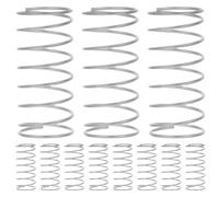 ROMISBABA 20pcs Stainless Steel Compression Coil Springs for Toilet Flush Button Replacement with Silent Functionality and Universal Compatibility, for DIY Plumbing Maintenance and Bathroom