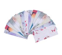 ROMISBABA 20pcs Vintage Romantic Letter Envelopes Set, Thick Kraft Paper Retro Stationery Envelopes for Letters, Traditional Style Mailing and Storage, Suitable for Students and Assorted Style