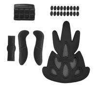 ROMISBABA 23 Pcs Helmet Padding Replacement Kit Soft Sponge Cushion Set with Anti-collision Design for Bike Motorcycle Helmets Quick-drying Sweat-absorbent Liner for Comfortable Secure Fit