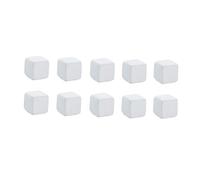 ROMISBABA 24pcs Calcium Cubes for Tortoise Tank Natural Calcium Mineral Grinding for Reptiles Supports Healthy Growth and Water Quality Stability