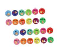 ROMISBABA 24pcs Hand Signal Posters for Students Nonverbal Communication Cues for Teachers Classroom Visual Cues Decor with Engaging Colors for Elementary School Bulletin Boards