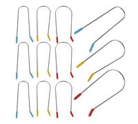 ROMISBABA 24pcs Hot Roller Clips Replacement Hair Clips for Hot Rollers Stainless Steel to Fix and Hold Neatly Suitable for Salon Shop and Home DIY Use