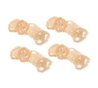 ROMISBABA 24PCS Natural Edible Loofah Chew for Small Pets Bunny Molar Teeth Grinding Slices for Hamsters Guinea Pigs Dwarf Hamsters Chinchillas and Birds Stress Relief and Dental Care