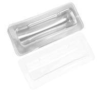 ROMISBABA 24pcs Plastic Lip Balm Pouches Cash Holders Lightweight Money Card Holders with Window for Outdoor and DIY Use