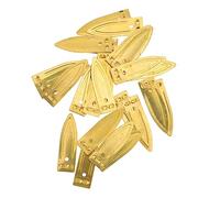 ROMISBABA 25pcs Copper Electrode Strips DIY Fruit Battery Science Experiment Electrodes for Educational Fruit Power Generation Kits