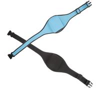 ROMISBABA 2pcs Adjustable Fitness Microphone Waist Bag with Secure Mic Pocket Running and Sports Mic Holder Pouch for Fitness Instructors Black and Light Carrier for Indoor Outdoor Use