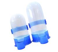 ROMISBABA 2Pcs Automatic Bird Water Feeder with Non-leak Design Easy-clean Parrot Drinking Fountain Bowls for Cage Use Safe Smooth Surface Pet Cage Accessory Random Color