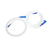 ROMISBABA 2pcs Brake Bleed Kit High Transparency Hoses for Car Brake Fluid Bleeding Abs Rubber Construction Leak Resistant Replacement