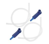 ROMISBABA 2pcs Brake Fluid Exchange Tool Connectors with Hoses Car Brake Fluid Replacement and Easy to Use Car Accessory