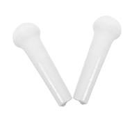 ROMISBABA 2pcs Ceramic Food Grinding Stick Manual Marble Replacement Pestle for Food Medicine Spice Fine Powder Grinder Kitchen Tool Non-electric Handheld