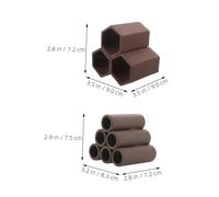 ROMISBABA 2pcs Ceramic Shrimp Hideaway Cave Breeding Tank for Freshwater Aquariums Safe Pottery Material Shrimp Shelter with Transparent Design for Easy Viewing Compatible with All Fish Tank