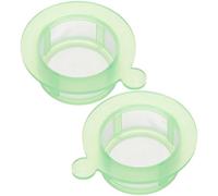 ROMISBABA 2pcs Disposable Laboratory Cell Strainers Mesh Filters Lightweight Science Experiment Tools with Handle Design for Fast Filtration and Easy Use