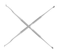 ROMISBABA 2pcs Double Head Stainless Steel Bee Transfer Needles Beekeeping Tool Non-slip Handle Lightweight Practical for Professional and Personal Use Silver