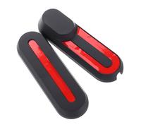 ROMISBABA 2pcs Electric Scooter Front Wheel Hub Caps Lightweight Front Side Covers Compatible with Lite Protective Scooter Accessories for Dirt Resistance and Stylish Upgrade