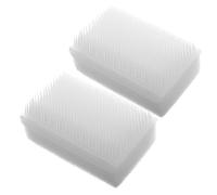 ROMISBABA 2pcs Fingernail Scrubber Nail Scrub Brush Double Sided Soft Sponge Head Portable Highly Practical Nail Cleaning Tool for Commercial and Home Use