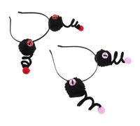 ROMISBABA 2pcs Halloween Eyeball Headband Set Spooky Googly Eye Hair Hoop for Adults Lightweight Monster Headpiece for Party Carnival Cosplay and Costume Accessories