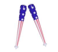 ROMISBABA 2pcs Inflatable Baseball Bat Flag Carnival Party Summer Pool Inflatable Toy for Boys and Girls Boys and Girls Baseball Bat