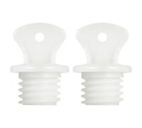 ROMISBABA 2pcs Leak Proof Hot Water Bottle Stoppers Small Sealing Plugs 20mm Rubber Caps Replacement Portable Hot Water Sack Seal for Cold Therapy and Pain Relief