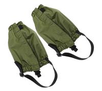 ROMISBABA 2pcs Leg Gaiters for Boots Outdoor Hiking Hunting Snow Mud Protection Accessories with Elastic Bands Lightweight Short Boot Covers for Skiing and Snow Activities