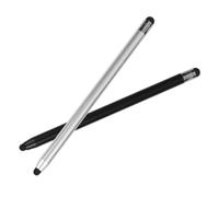 ROMISBABA 2pcs Lightweight Capacitive Stylus Pens for Phone and Tablet Non-slip Touch Screen Pens for Drawing Gaming Note-taking Compatible with Ios and Devices Moonlight Silver