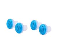 ROMISBABA 2Pcs Nasal Device Snoring Nose Buds with Mini Breath Apparatus for Improved Airflow and Snore Reduction Comfortable Sleep Clips with Portable Case Blue Packaging