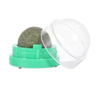 ROMISBABA 2pcs Natural Catnip Candy Licking Ball Go Cat Treats Pet Cat Digestion Promoter Snacks Toys for Indoor Pets