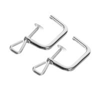 ROMISBABA 2pcs Pasta Machine Holder Clamp Replacement Pasta Maker Fixing Clip for Manual Noodle Press Bracket for Easy Installation and Use
