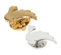 ROMISBABA 2pcs Peace Dove Brooch Pins with Enamel Detail Animal Bird Lapel Badge for Women Symbolic Charity Jewelry Alloy Accessories for Everyday Outfits and Community Events