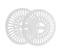 ROMISBABA 2pcs Plastic Dryer Spinner Caps Replacement Washer Spinner Parts 24cm Diameter Washing Machine Clothes Press Soft Covers Compatible Spin Dryers